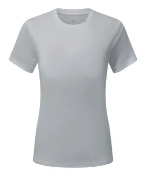 Womens TriDri® textured recycled tee | Cool Grey